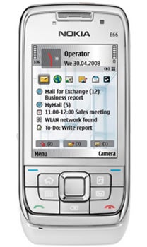 Nokia E66 Datenblatt - Foto des Nokia E66