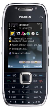 Nokia E75 Datenblatt - technische Daten des Nokia E75 Nokia E75 Datenblatt - Foto des Nokia E75