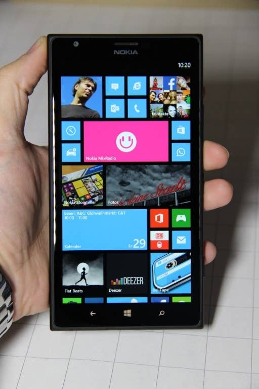 Nokia Lumia 1520: Hands-On-Fotos