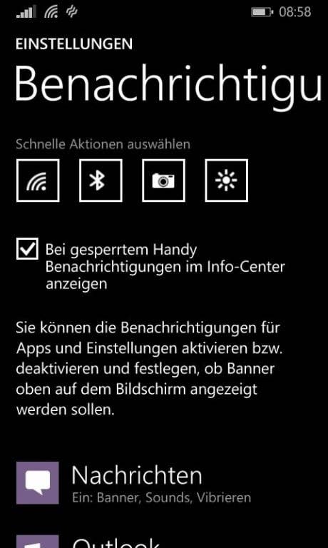 Nokia Lumia 630: Windows Phone 8.1 Screenshots