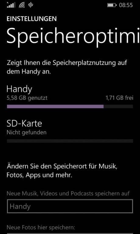 Nokia Lumia 630: Windows Phone 8.1 Screenshots