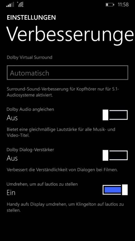 Nokia Lumia 930: Screenshots Windows Phone 8.1