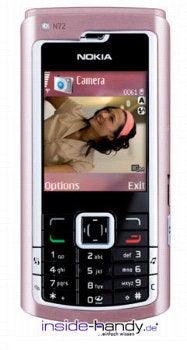 Nokia N72 Datenblatt - technische Daten des Nokia N72 Nokia N72 Datenblatt - Foto des Nokia N72