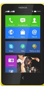 Nokia X Datenblatt - Foto des Nokia X