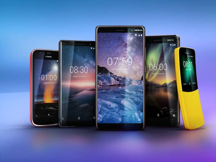 Nokia-Vorstellung: Fünf neue Handys treten ins Rampenlicht