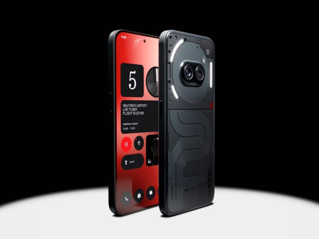 Nothing Phone 2a Vor- und Rückseite