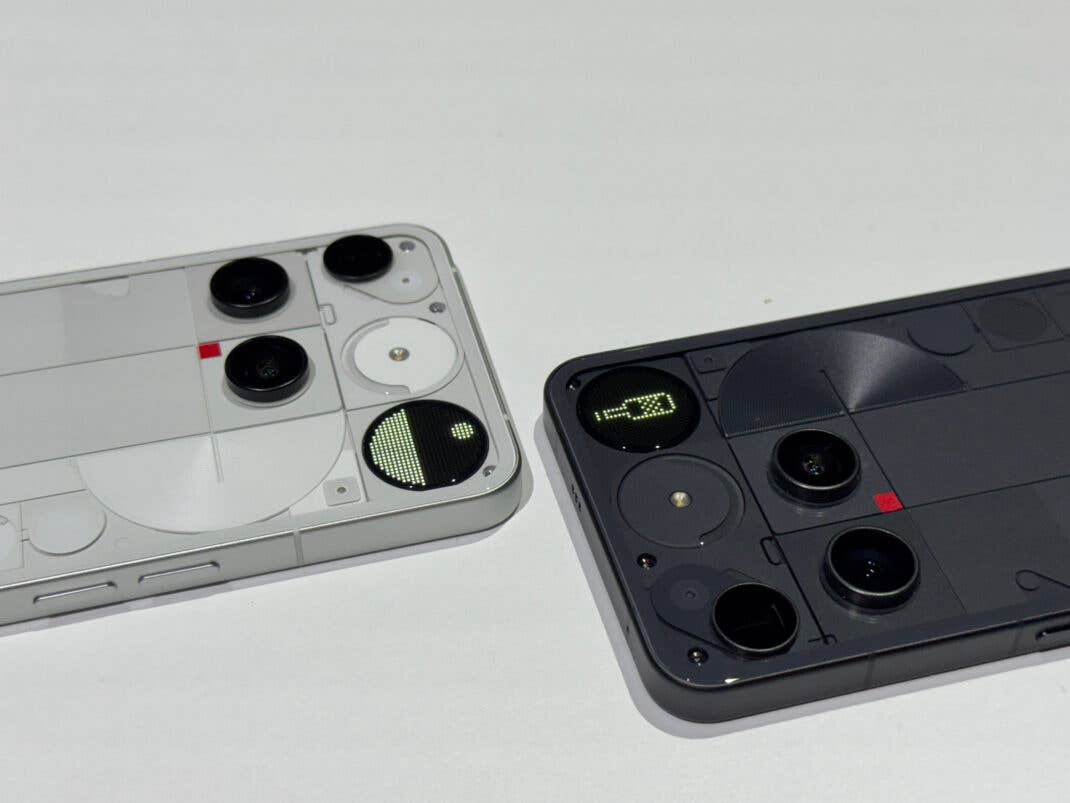 Glyphe Maxtrix Statt LEDs im nichts Telefon 3