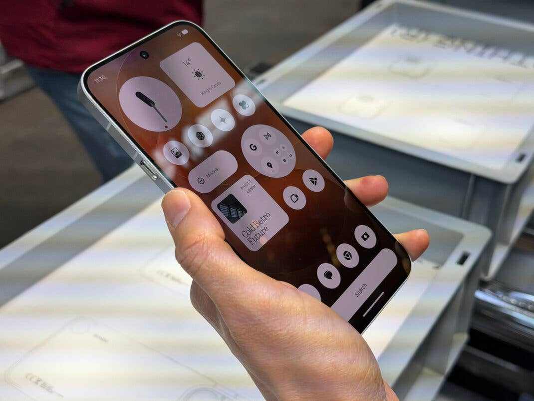 Nothing OS auf dem Nothing Phone 4a Pro