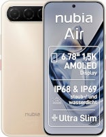 Nubia Air - Vorderseite und Rückseite