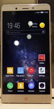 Nubia Z11 Max Datenblatt - Foto des Nubia Z11 Max