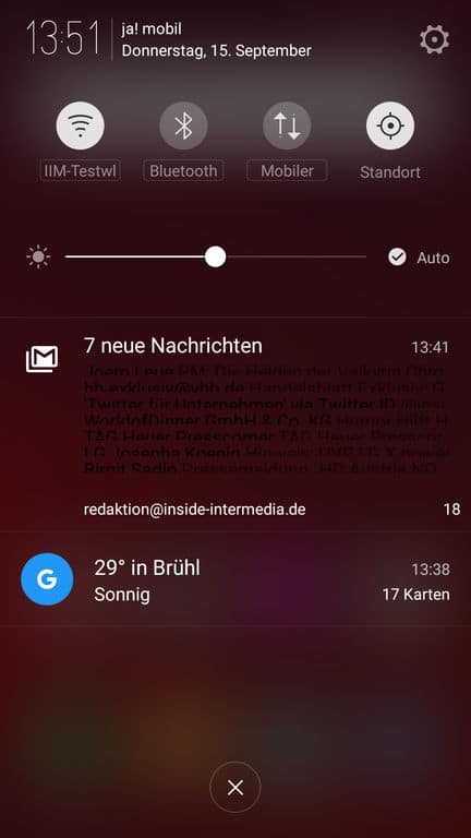 Nubia Z11: Screenshots