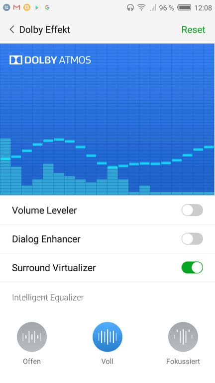 Nubia Z11: Screenshots
