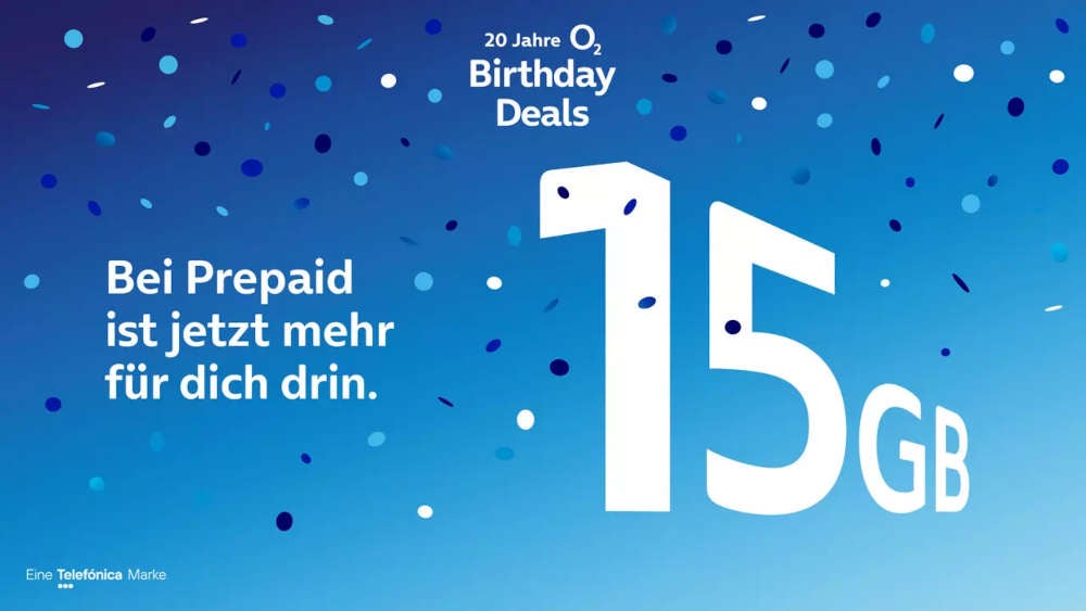 O2 Prepaid Birthday Deal 2022.