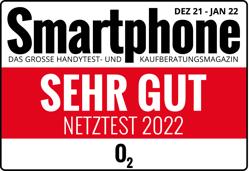 o2-Ergebnis beim Connect-Netztest 2022