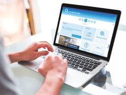 O2 mit neuer Shop-Strategie Ein Laptop mit O2 Webseite