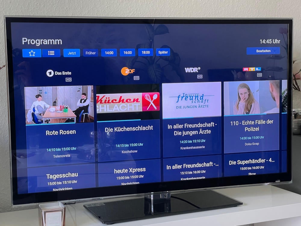 O2 TV Programm EPG