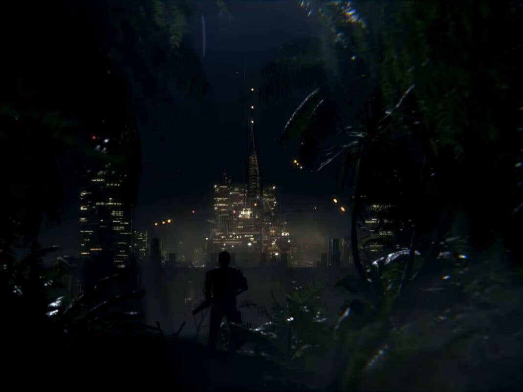 Im Trailer zu Off the Grid wird eine Stadt von Lichtpunkten umschwärmt.