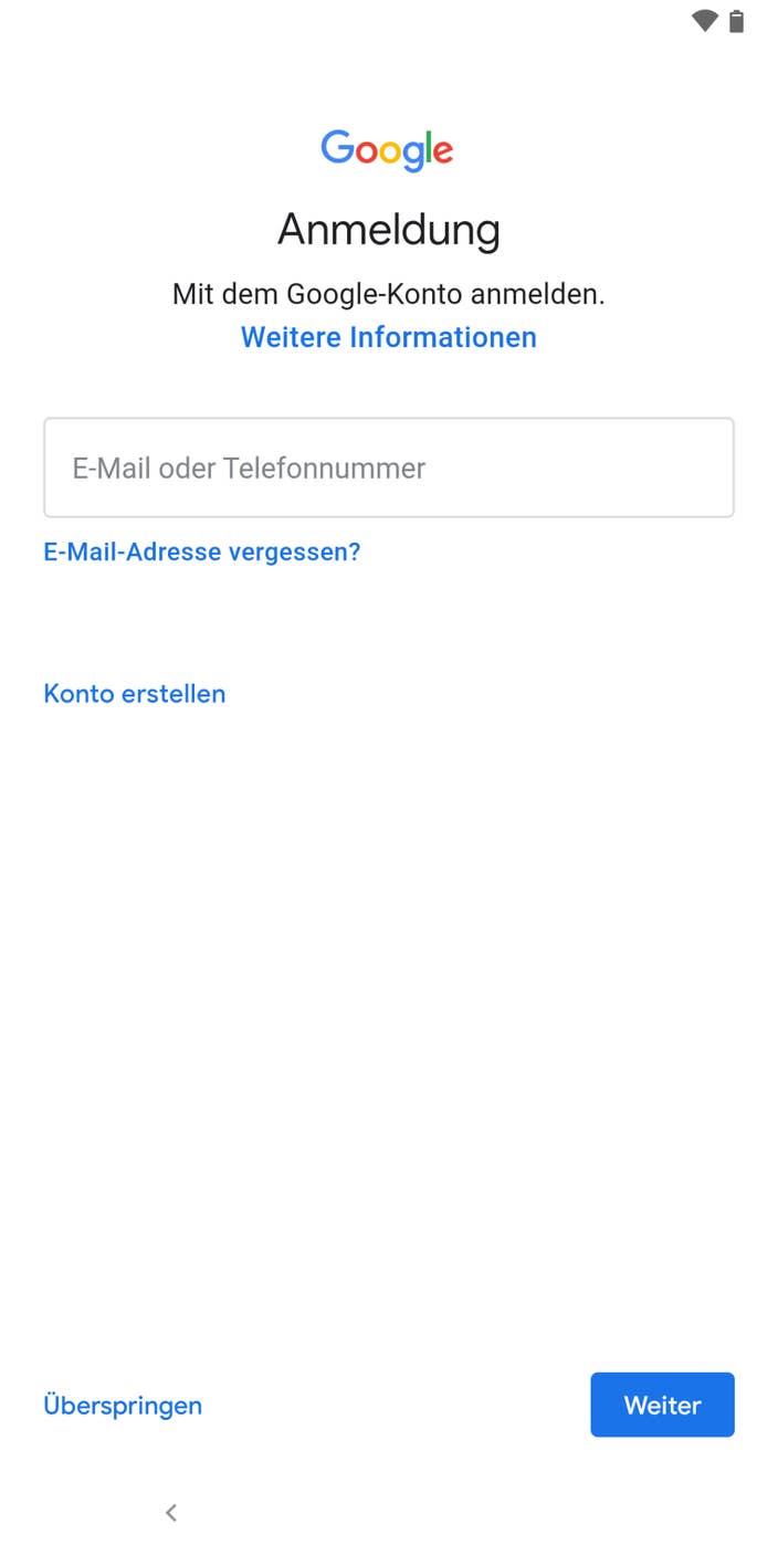 AndroidSmartphone ohne GoogleKonto So gehts ohne die Datenkrake