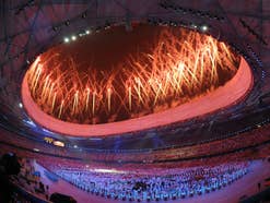 Olympische Spiele Bejing Eröffnungsfeier