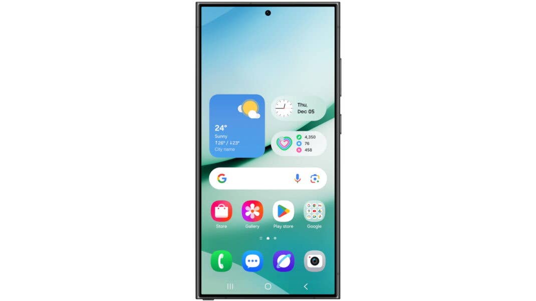 Samsung One UI 7 Homescreen