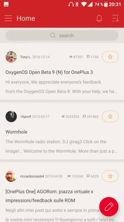 OnePlus 3T: Screenshots