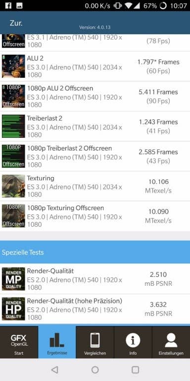 OnePlus 5T - Benchmark-Tests