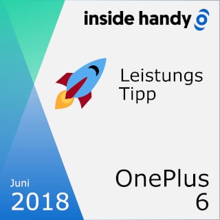 OnePlus 6 Testsiegel Leistung OnePlus 6 Testsiegel Leistung