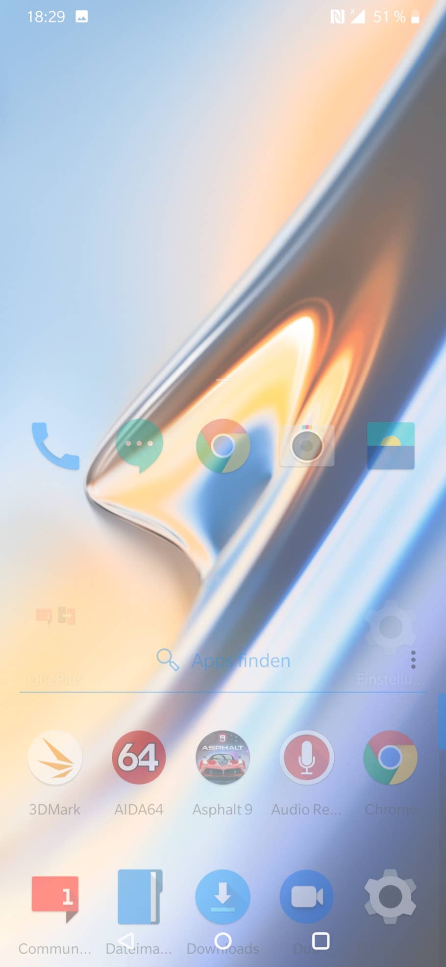 OnePlus 6T Menü 3