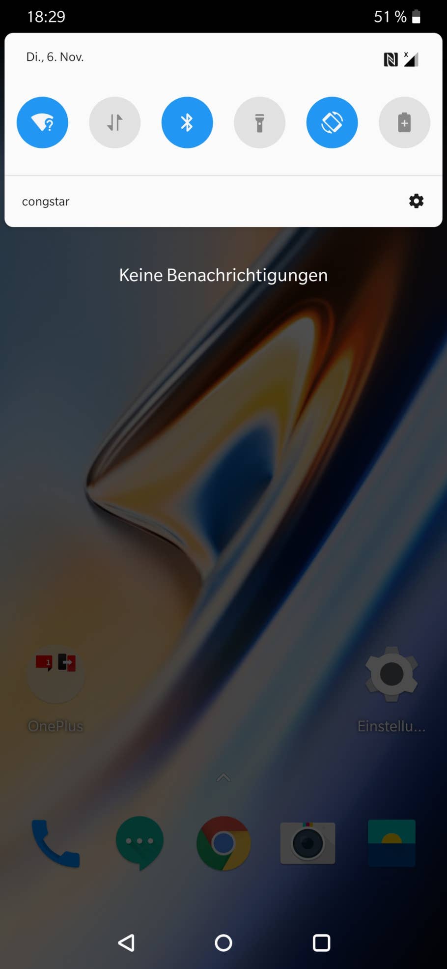 OnePlus 6T Menü und Einstellungen 5