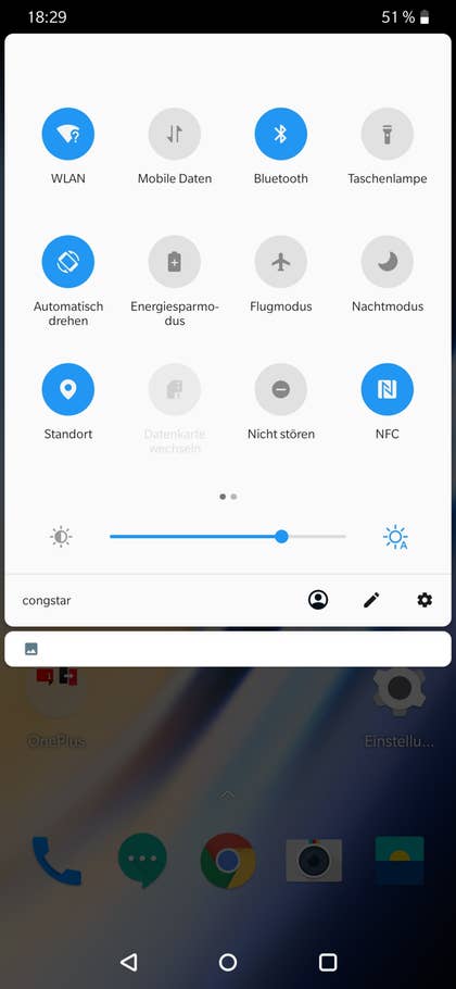 OnePlus 6T Menü und Einstellungen 7