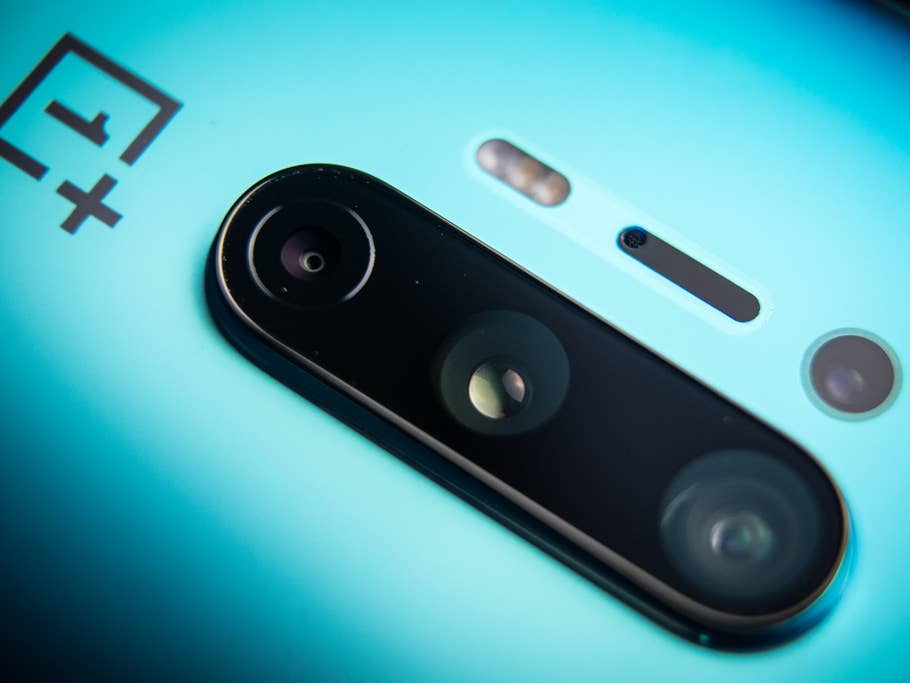 Detail der Kamera des OnePlus 8 Pro