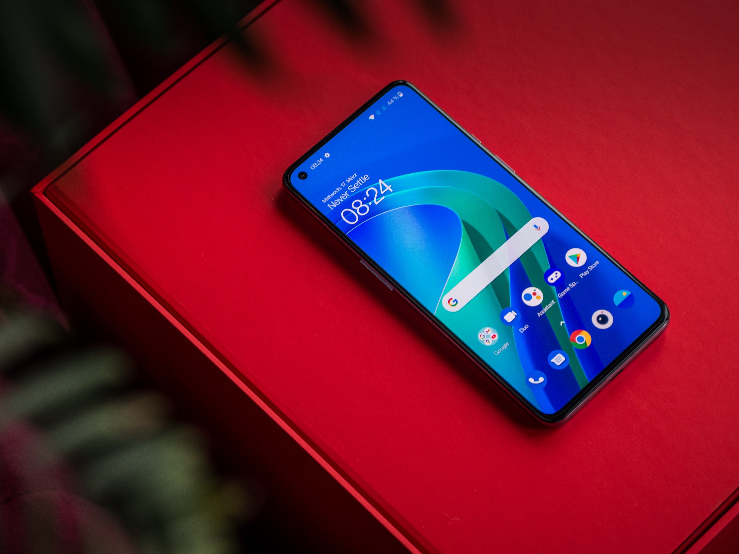 Das Display des OnePlus 9 Das Display des OnePlus 9