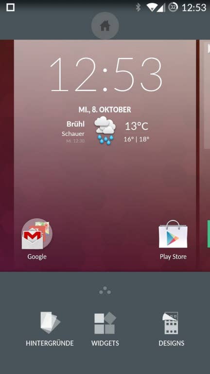 OnePlus One: Screenshots OS und Nutzeroberfläche