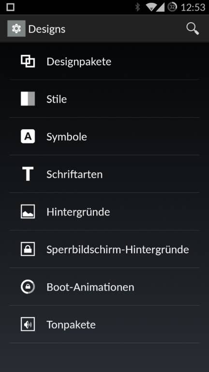 OnePlus One: Screenshots OS und Nutzeroberfläche