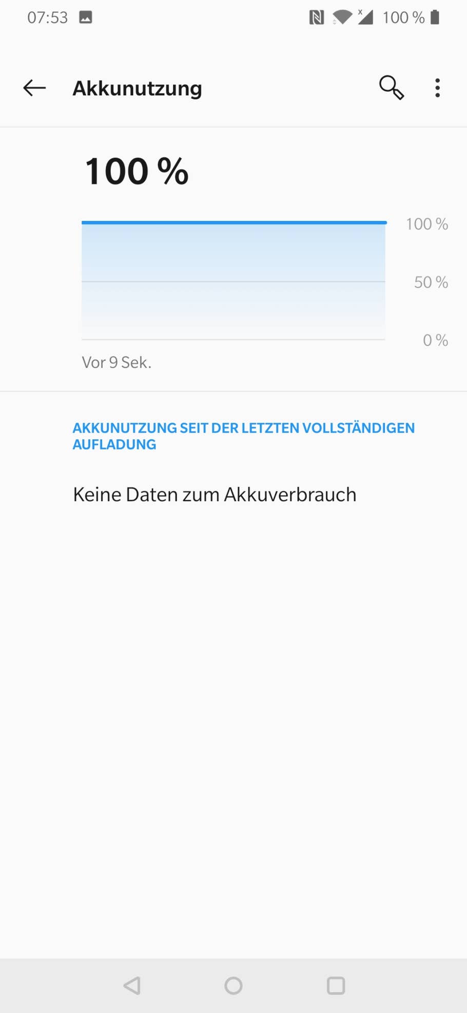 OnePlus 6T Akkutest 2