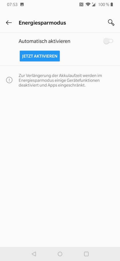 OnePlus 6T Akkutest 3