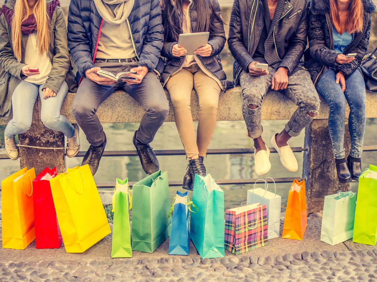 Online-Shopping mit Smartphones und Tablet