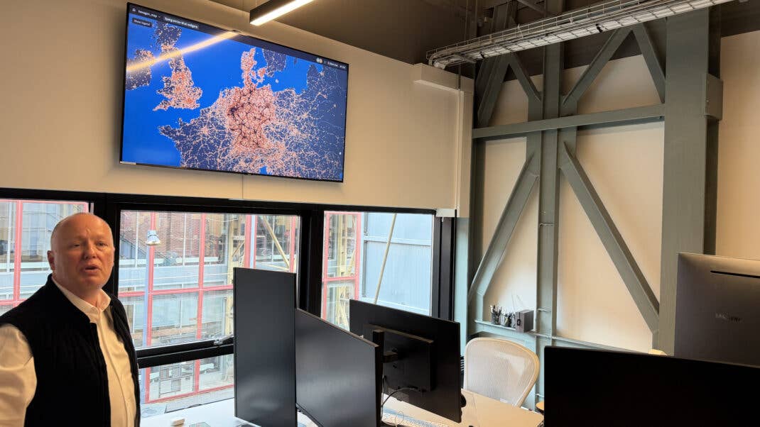 Christian Walther Øyrabø im Ooono-Büro in Kopenhagen.