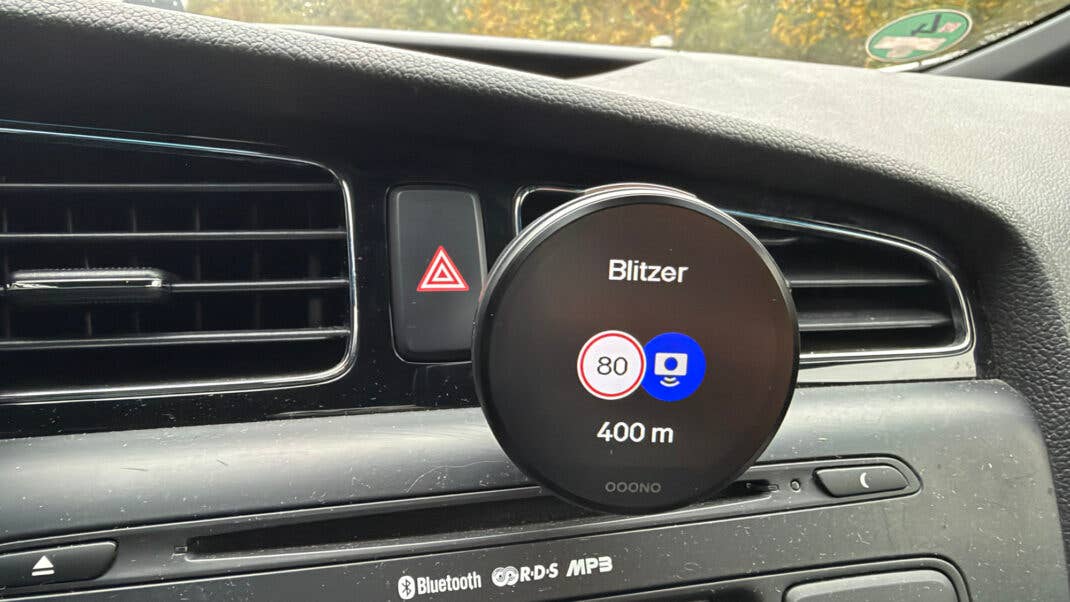 OOONO CO-DRIVER NO3 Blitzerwarnung.