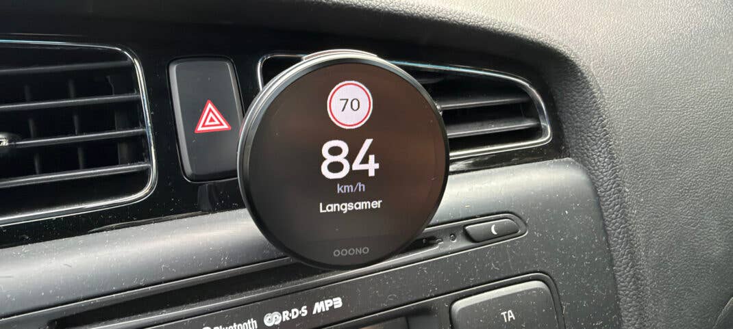 OOONO CO-DRIVER NO3 Tempowarner.