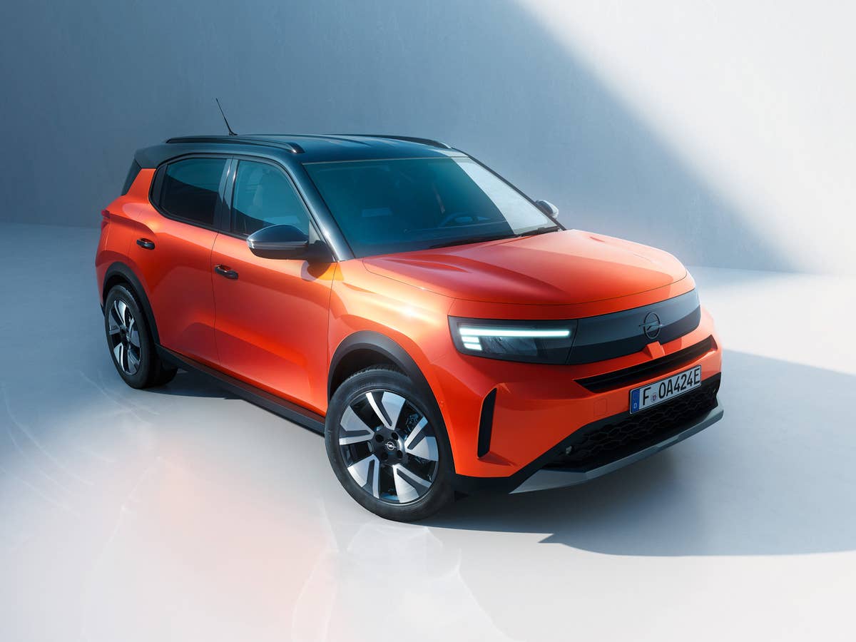 Opel Frontera Electric: Mit diesem Preis hat keiner gerechnet Frontansicht des Opel Frontera Electric.