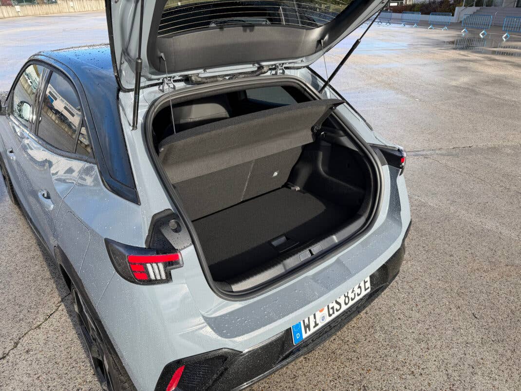 Kofferraum des Opel Mokka GSE.