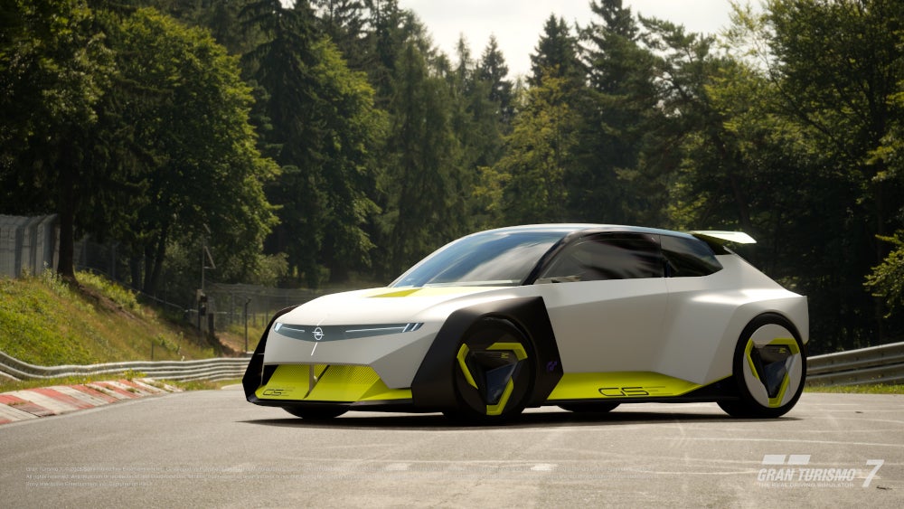 Opel Corsa GSE Vision Gran Turismo in der GT-7-Ausführung.