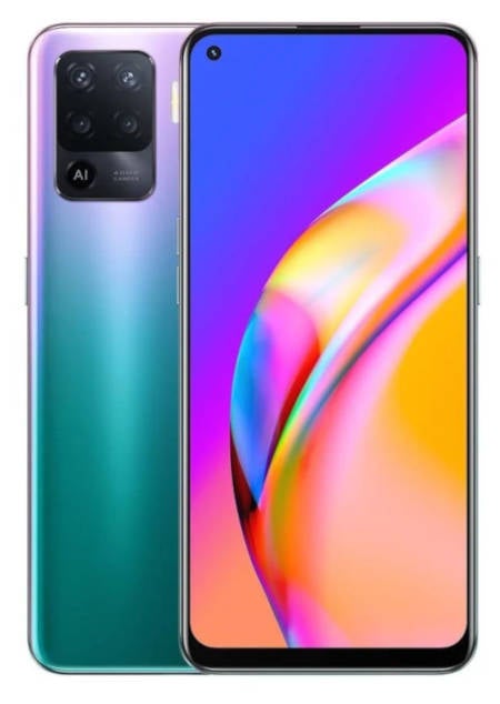 Oppo A94 Vorderseite und Rückseite