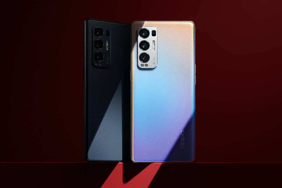 Beide Farben des Oppo Find X3 Neo