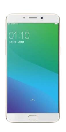 Oppo R9 Plus von vorne