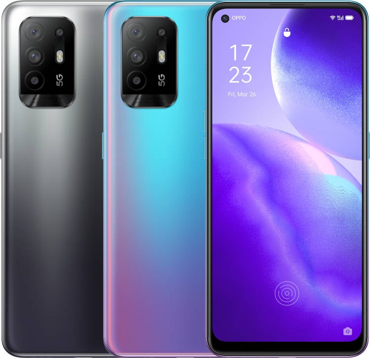 Oppo Reno5 Z 5G Vorderseite Rückseite