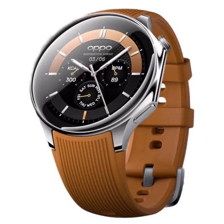 oppo-watch-x-seitlich-vorn-braun