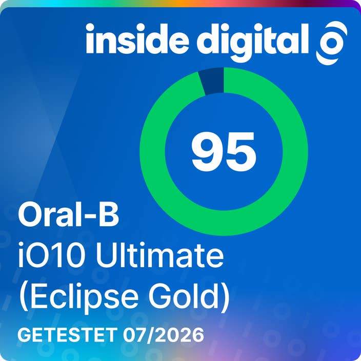 Oral-B iO10 Ultimate (Eclipse Gold) im Test