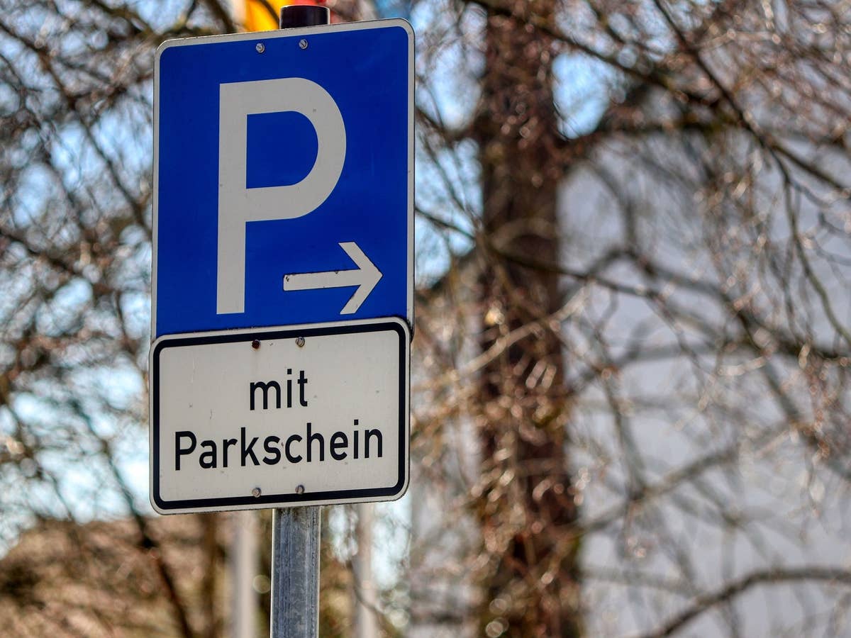 Parken nur mit Parkschein